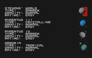 Grav II atari screenshot